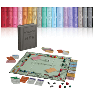 Monopoly Vintage Bookshelf